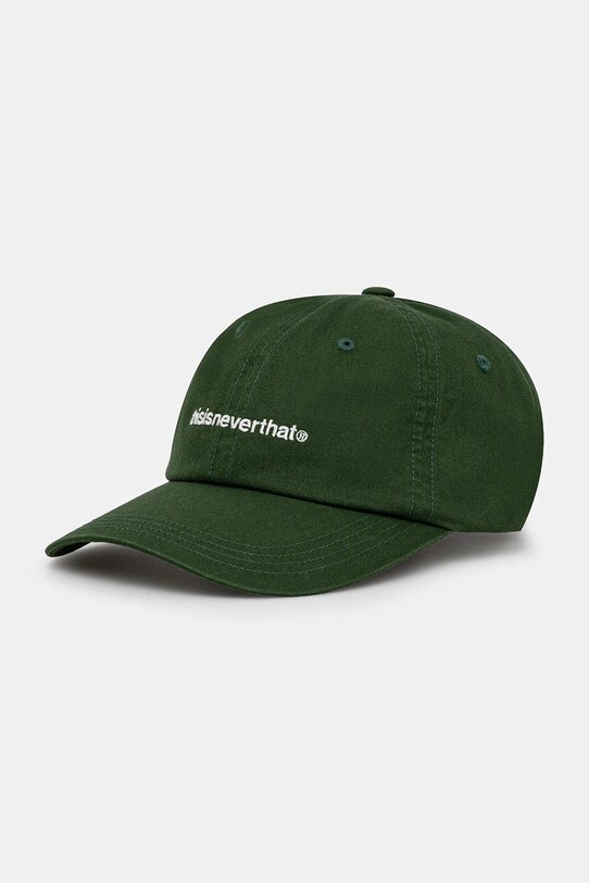 thisisneverthat șapcă de baseball din bumbac T-Logo Cap bumbac verde TN243WHWBC01