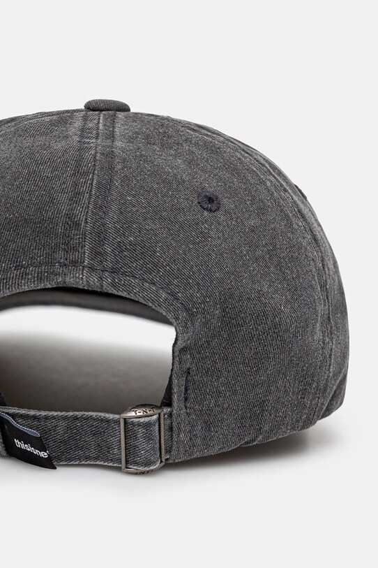 Аксессуары Хлопковая кепка thisisneverthat T-Logo Cap TN243WHWBC01 серый