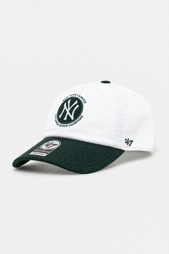 Pamučna kapa sa šiltom Sporty & Rich Champions natpis bijela AC060505636WH12