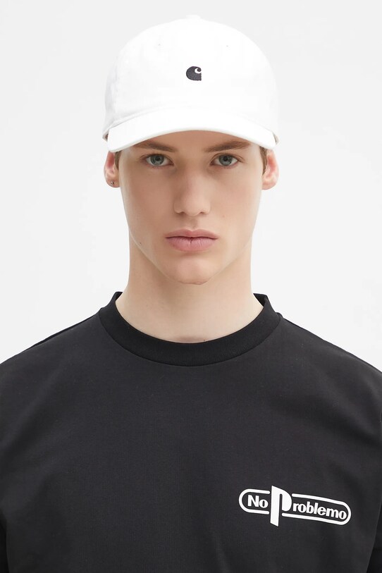 Carhartt WIP czapka z daszkiem bawełniana Madison Logo Cap I023750.00AXX