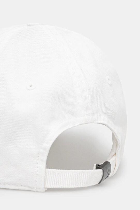 Akcesoria Carhartt WIP czapka z daszkiem bawełniana Madison Logo Cap I023750.00AXX biały