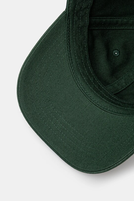 Βαμβακερό καπέλο του μπέιζμπολ Carhartt WIP Madison Logo Cap πράσινο I023750.2RQXX
