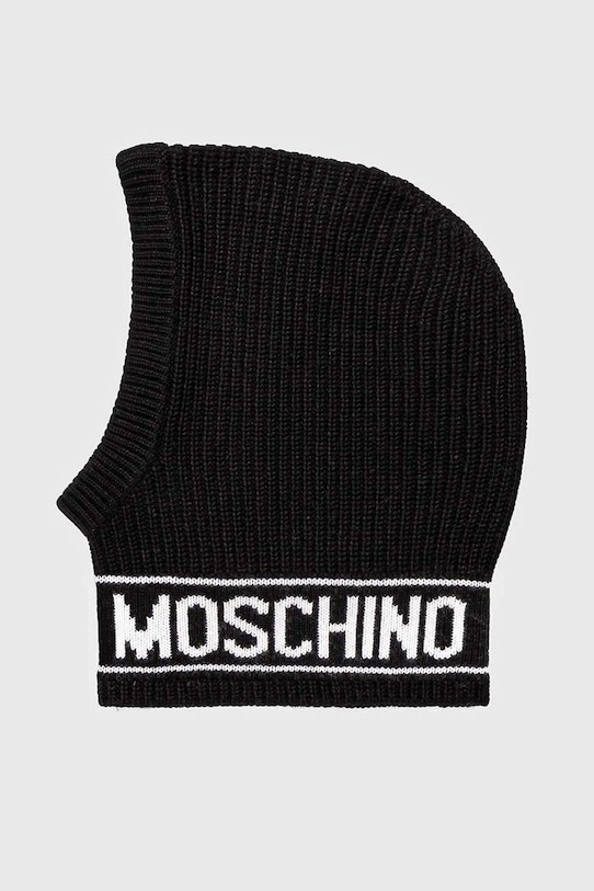Вовняний капор Moschino чорний M3136.65414