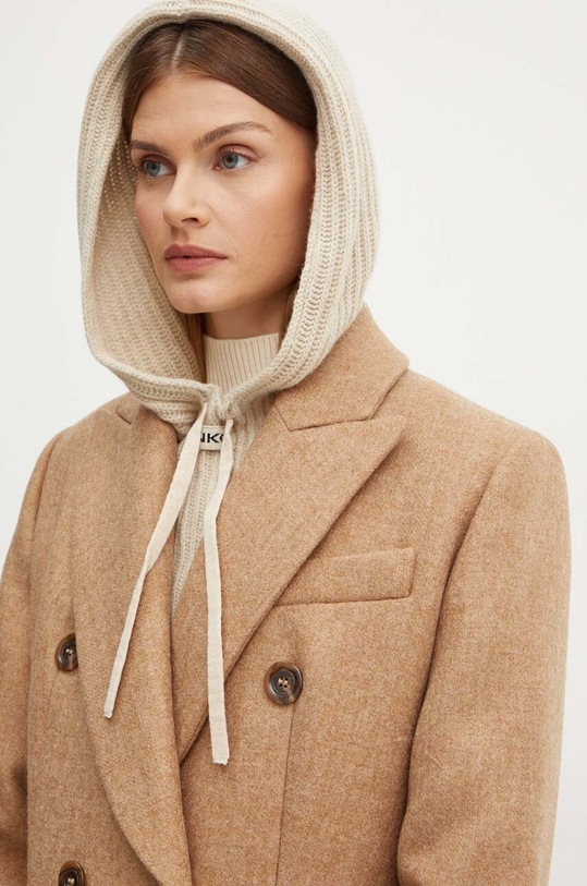 Pinko kominiarka wełniana beżowy 104494.A1CH