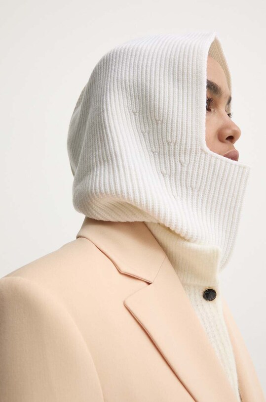 MM balaclava in lana bianco 2426576028600