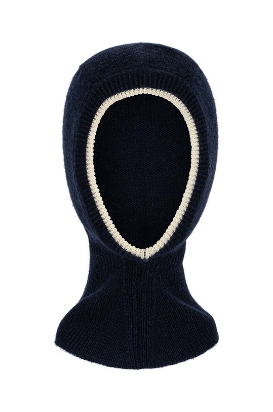 Dětský vlněný nákrčkník Konges Sløjd LOULI BALACLAVA KS101252 námořnická modř AW24
