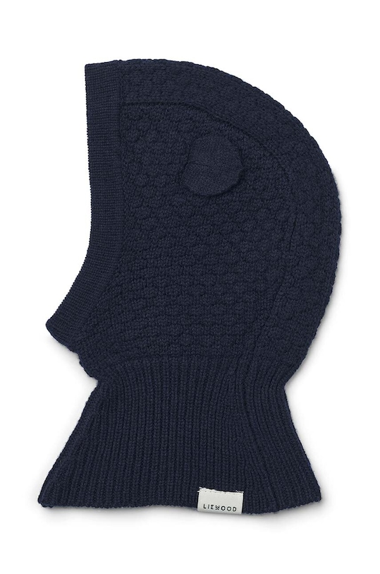 Liewood fular circular din lână pentru copii Oggy Balaclava Planet friendly bleumarin LW15098