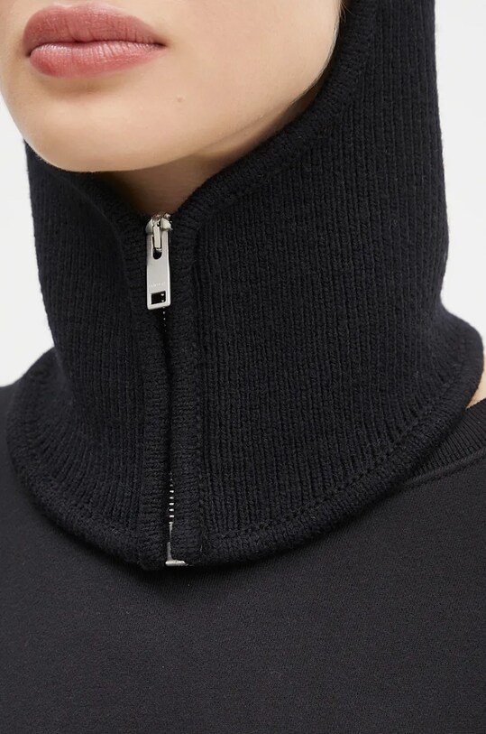 AMBUSH cagulă din lână Rib Knit Balaclava BMLC002F24KNI0011000