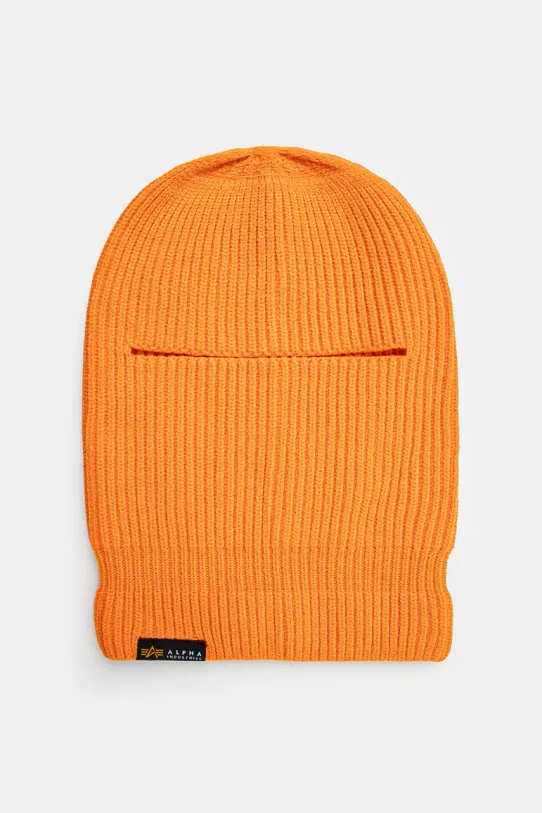 Alpha Industries passamontagna Label Balaclava arancione 138901