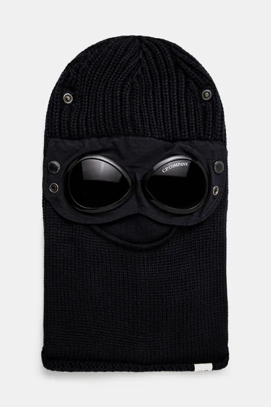 Vunena balaklava C.P. Company Ski Mask mornarsko plava 17CMAC301A005509A