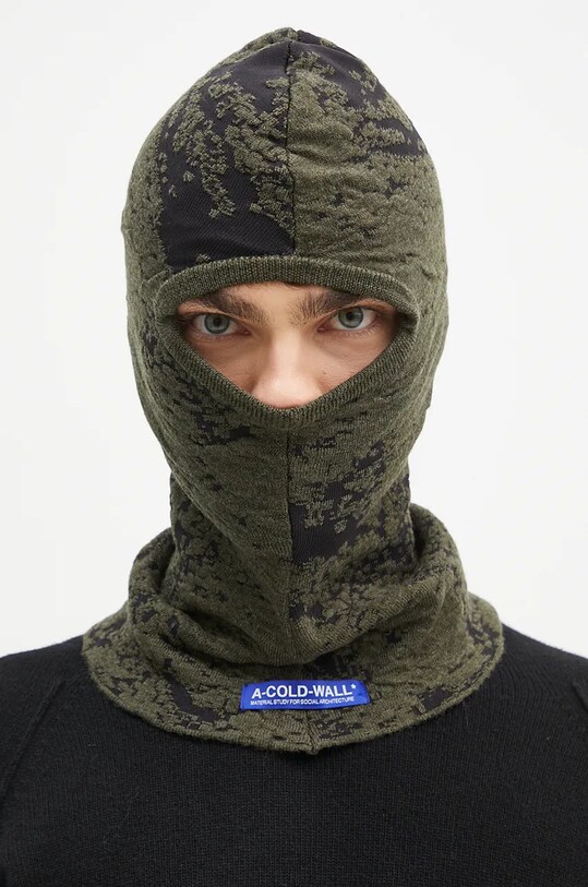 Accesorii A-COLD-WALL* cagulă din lână Composite Balaclava ACWUA208 gri