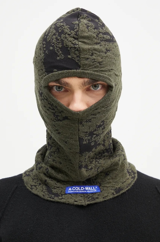 Аксессуары Шерстяной капор A-COLD-WALL* Composite Balaclava ACWUA208 серый
