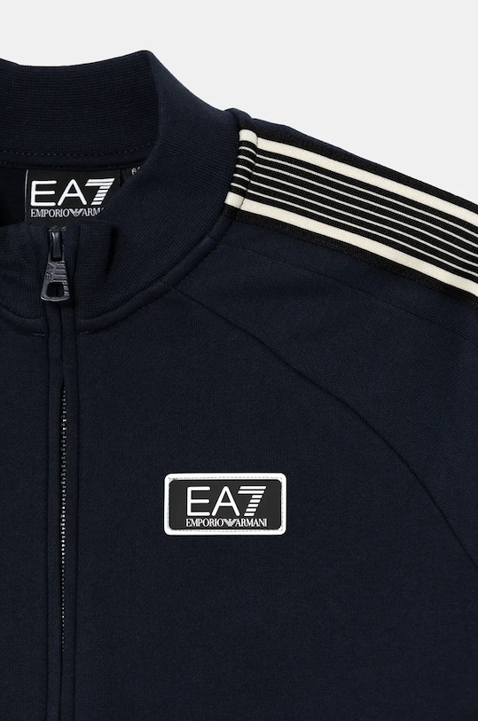 CHLAPEC Dětská tepláková souprava EA7 Emporio Armani 6DBV57.BJEXZ modrá
