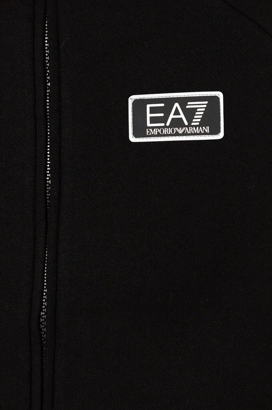Chłopiec EA7 Emporio Armani dres dziecięcy 6DBV57.BJEXZ czarny