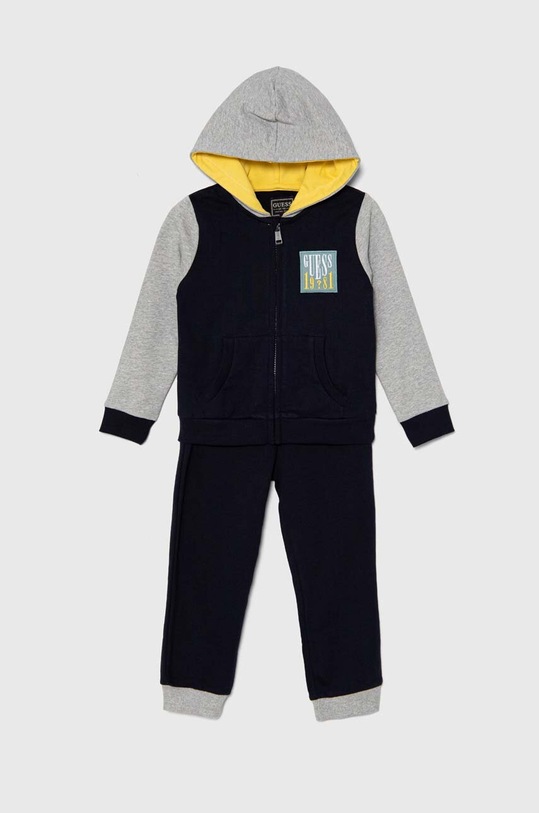 Dječja trenirka Guess pletivo mornarsko plava N4YG13.KA6R3.9BYH