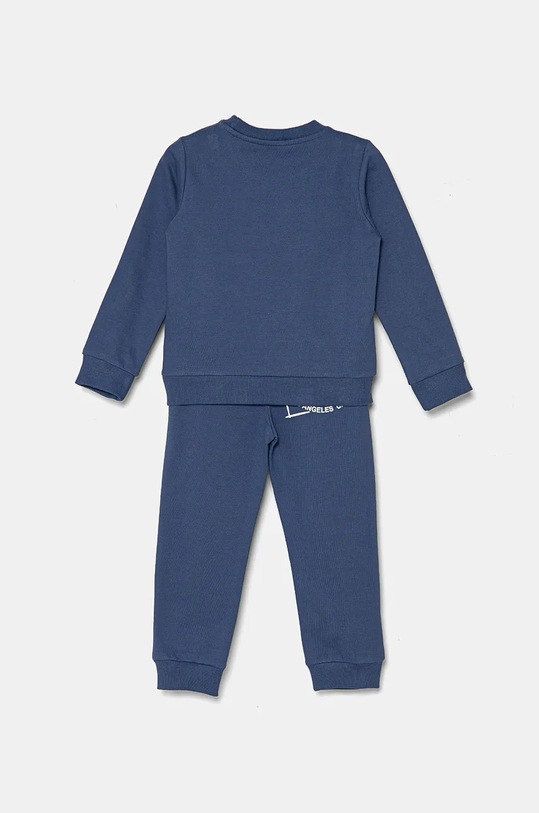 Dječja pamučna trenirka Guess N4YG14.KA6R0.9BYH mornarsko plava AW24
