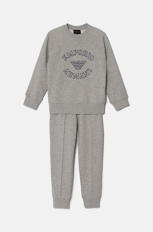 Детский спортивный костюм Emporio Armani меланж серый 6D4VJ3.4J6VZ