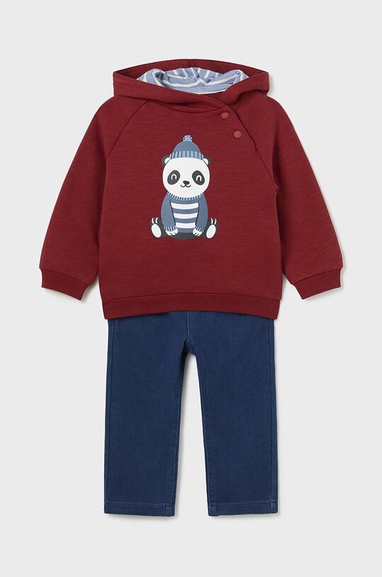 Спортивный костюм для младенцев Mayoral трикотаж бордо 2641.3F.Baby.9BYH