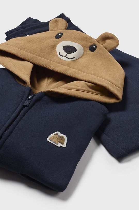 Chłopiec Mayoral komplet dresowy dziecięcy - longsleeve, bluza i spodnie 2819.3D.Baby.9BYH beżowy