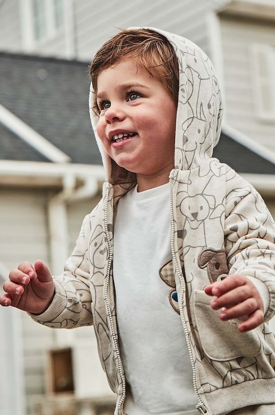 Dětská tepláková souprava Mayoral 3-pack 2823.3G.Baby.9BYH béžová