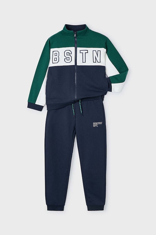 Παιδική φόρμα Mayoral απλικέ πράσινο 4876.5A.Mini.9BYH