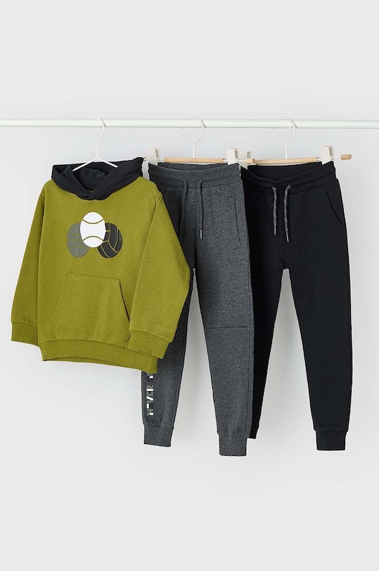 Mayoral dres dziecięcy dzianina zielony 4879.5C.Mini.9BYH