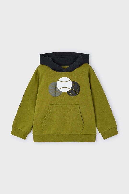 Mayoral dres dziecięcy 4879.5C.Mini.9BYH zielony AW24