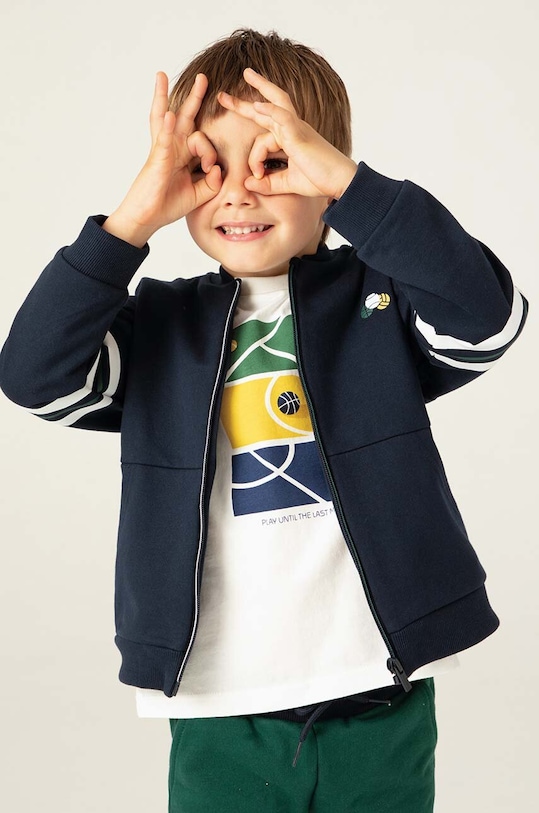 Παιδικό σετ φόρμας - μακρυμάνικο, φούτερ και παντελόνι Mayoral 4880.5C.Mini.9BYH πράσινο