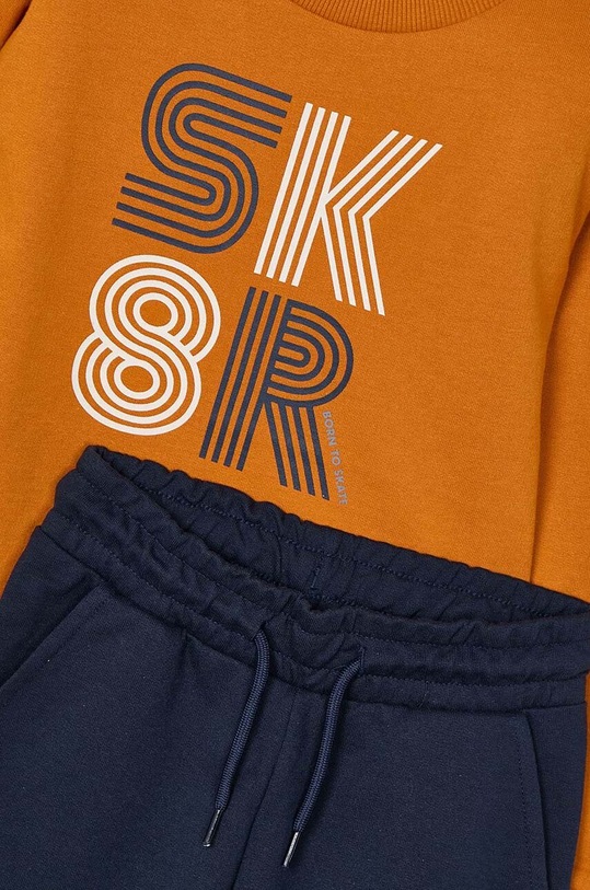 Dětská tepláková souprava Mayoral 4883.5E.Mini.9BYH oranžová AW24