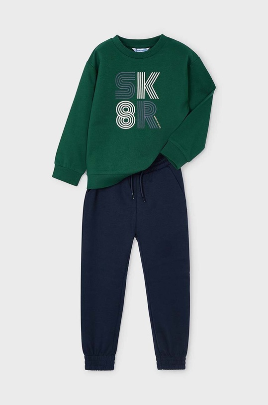 Дитячий спортивний костюм Mayoral трикотаж зелений 4883.5E.Mini.9BYH