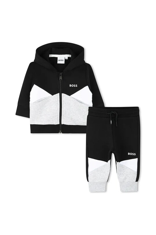 BOSS trening bebelusi tricotaj negru J51262.71.81