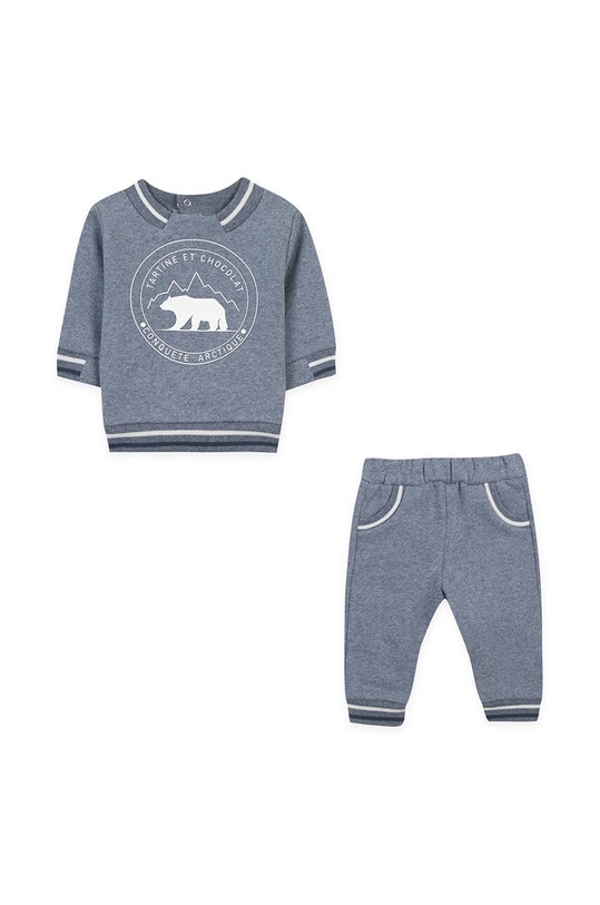 Pamučna trenirka za bebe Tartine et Chocolat TZ35011.104.116 plava AW24