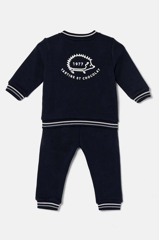 Chłopiec Tartine et Chocolat dres bawełniany dziecięcy TZ35021.80.94 granatowy