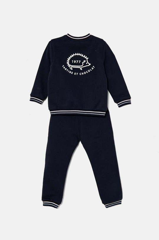 Chłopiec Tartine et Chocolat dres bawełniany dziecięcy TZ35021.104.116 granatowy