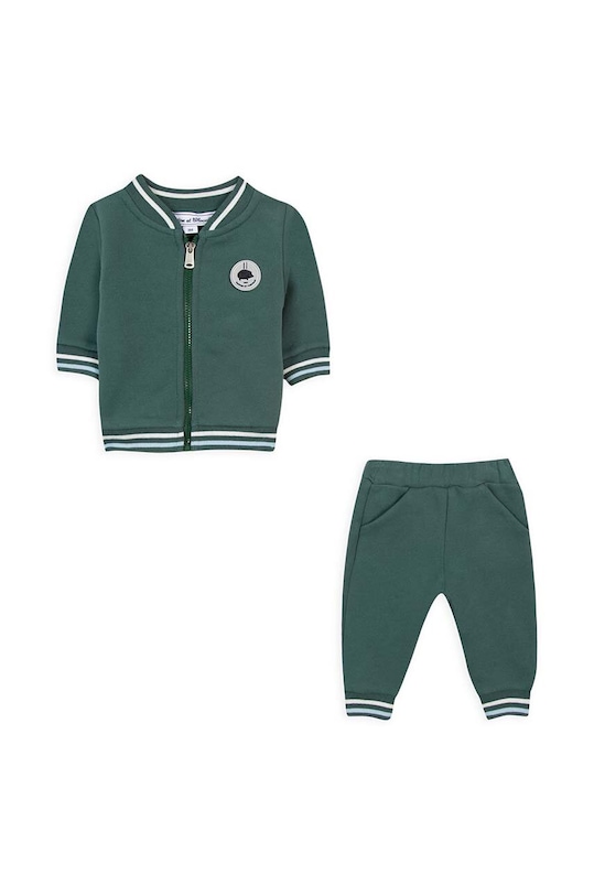 Tartine et Chocolat dres bawełniany dziecięcy TZ35021.104.116 zielony AW24