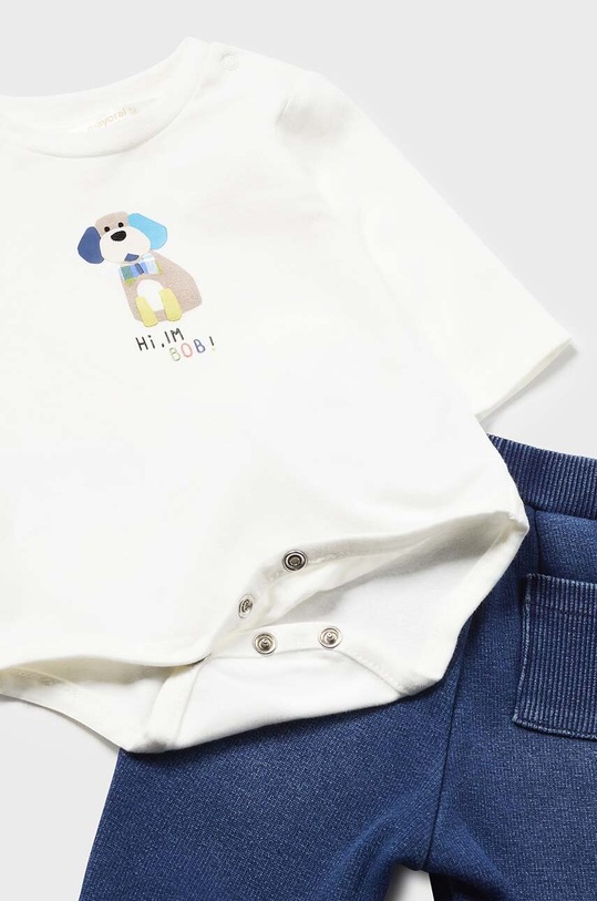 CHLAPEC Dětská bavlněná souprava Mayoral Newborn 2530.1P.Newborn.9BYH modrá