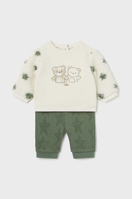 Kojenecká tepláková souprava Mayoral Newborn 2-pack 2624.1G.Newborn.9BYH zelená AW24