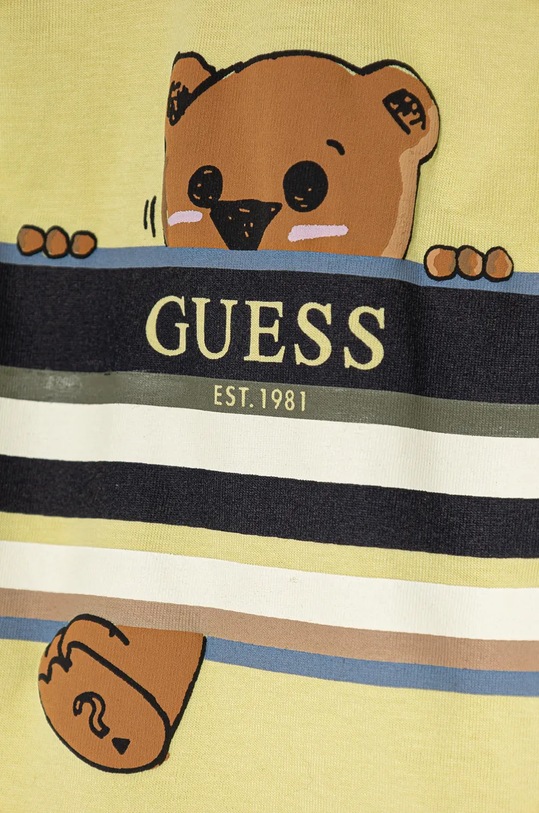 Chłopiec Guess komplet niemowlęcy I4BG18.I3Z13.9BYH żółty