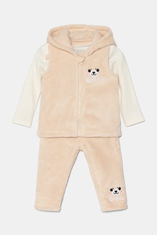 Guess compleu bebe tricotaj bej P4BG10.WFRS0.9BYH
