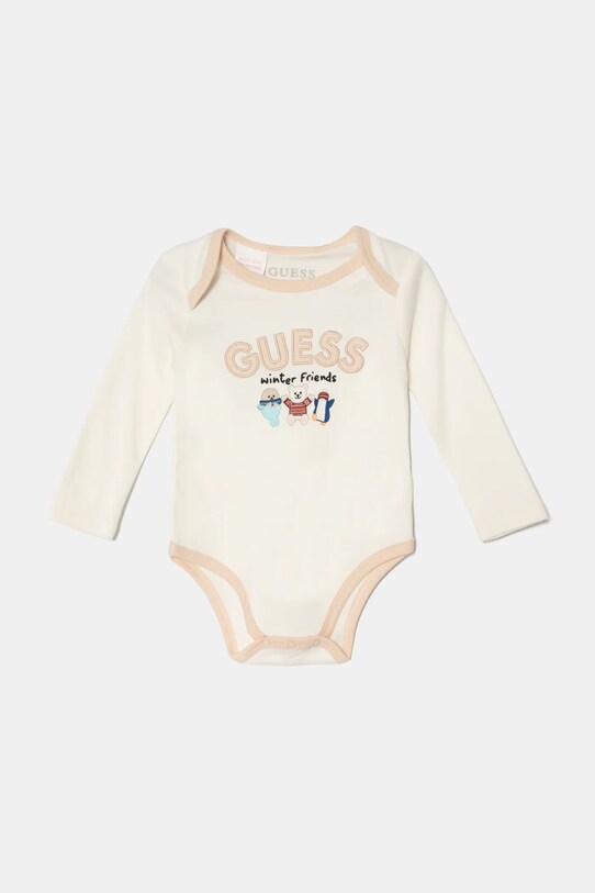 Guess compleu bebe P4BG10.WFRS0.9BYH bej AW24