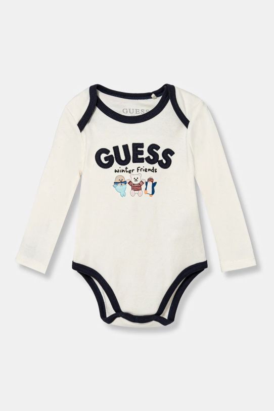 Komplet za bebe Guess P4BG10.WFRS0.9BYH mornarsko plava AW24