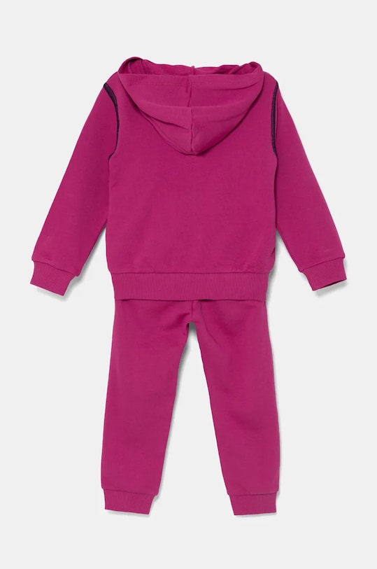 Dětská bavlněná tepláková souprava United Colors of Benetton 3J68GK00L.P.Seasonal růžová AW24