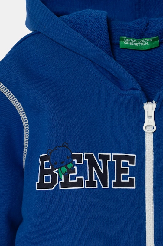 Chłopiec United Colors of Benetton dres bawełniany dziecięcy 3J68GK00L.P.Seasonal niebieski