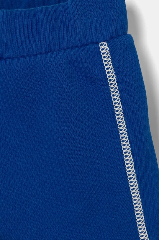 United Colors of Benetton dres bawełniany dziecięcy niebieski 3J68GK00L.P.Seasonal