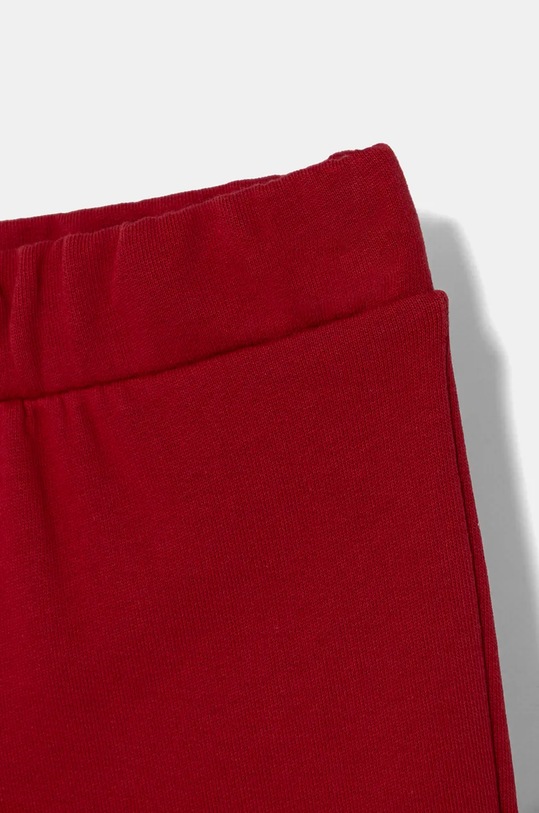 United Colors of Benetton dres bawełniany dziecięcy bordowy 3J68GK00K.P.Seasonal