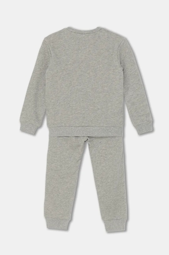 United Colors of Benetton dres bawełniany dziecięcy 3J68GK00K.P.Seasonal szary AW24