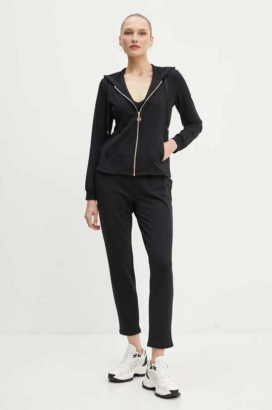 Tepláková souprava Liu Jo pletenina černá TF4090.FS090