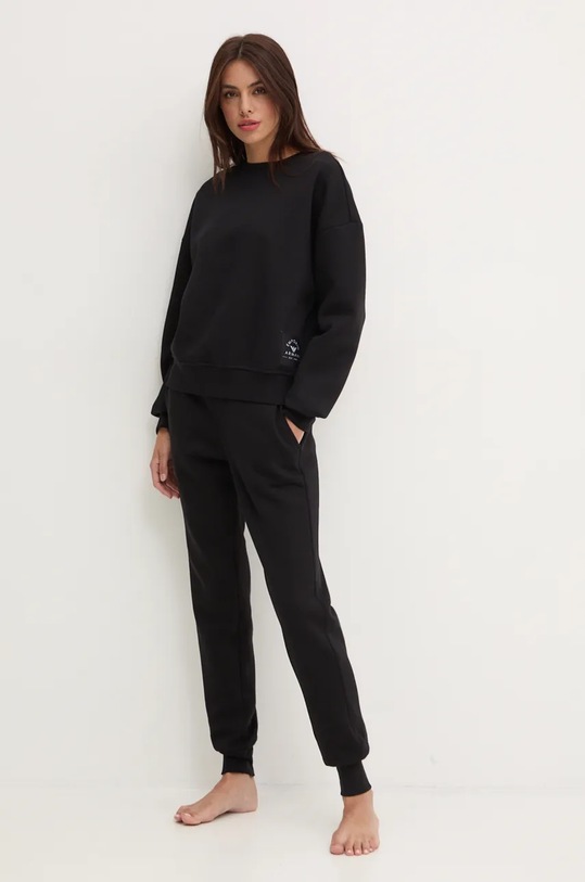 Tepláková souprava Emporio Armani Underwear směs černá 164911.4F265