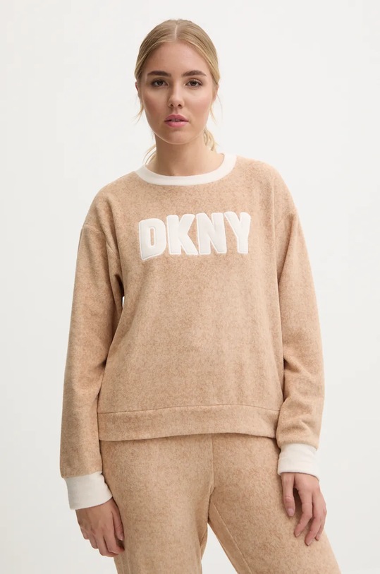 Oblečení Velurová tepláková souprava Dkny YI80023 hnědá