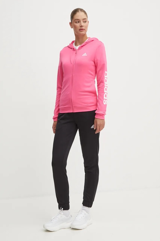 Tepláková souprava adidas Essentials pletenina růžová IW8633